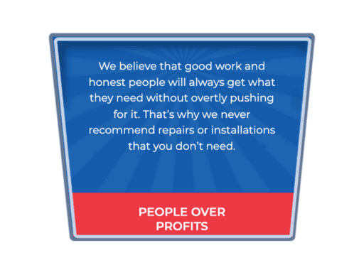 people over profits