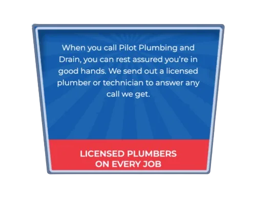 Licensed plumber